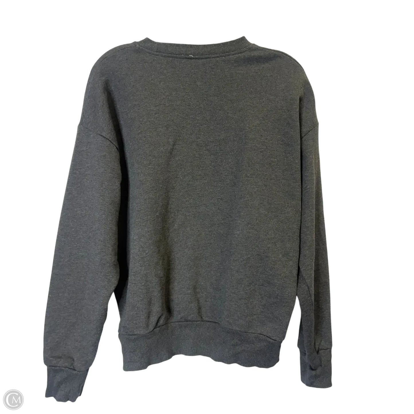 Sweatshirt Crewneck By Gym Shark In Grey, Size: M