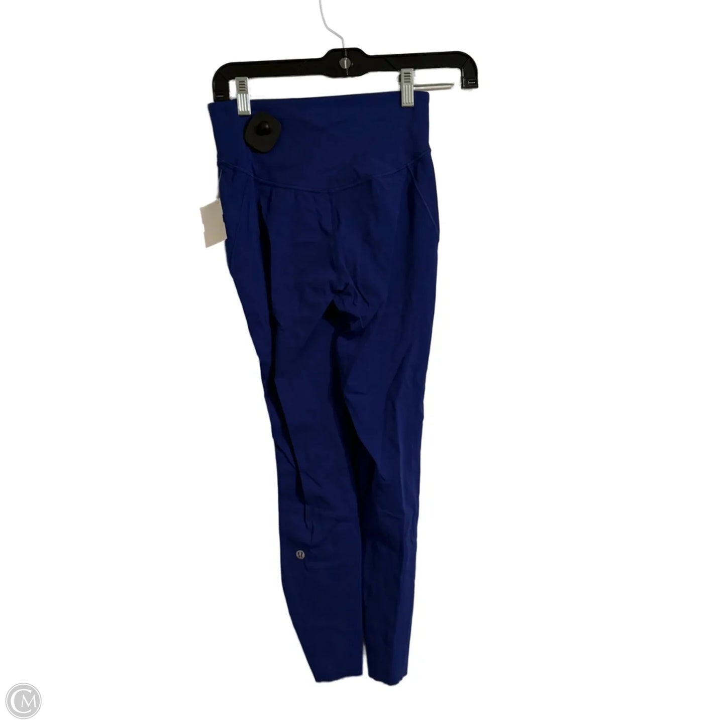 Athletic Leggings By Lululemon In Blue, Size: 4