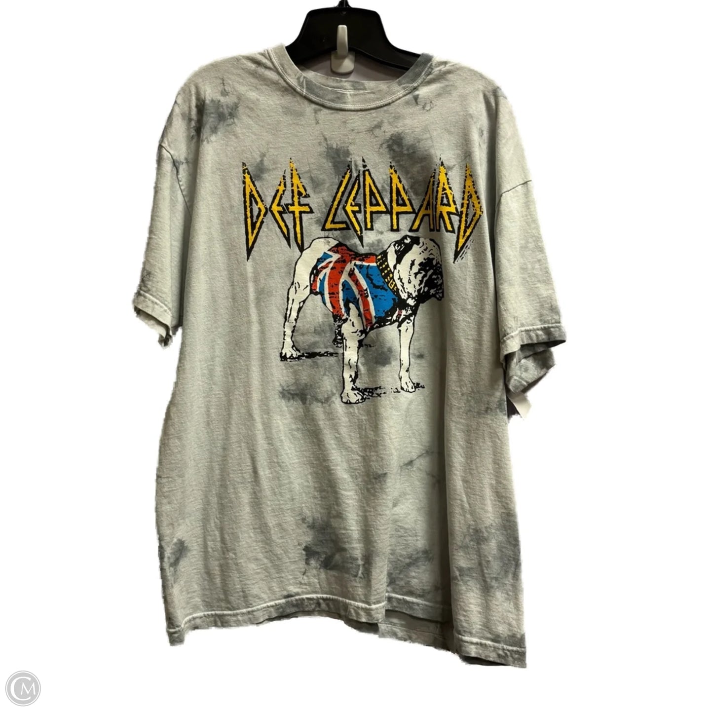 Top Short Sleeve By Clothes Mentor In Grey, Size: Xl