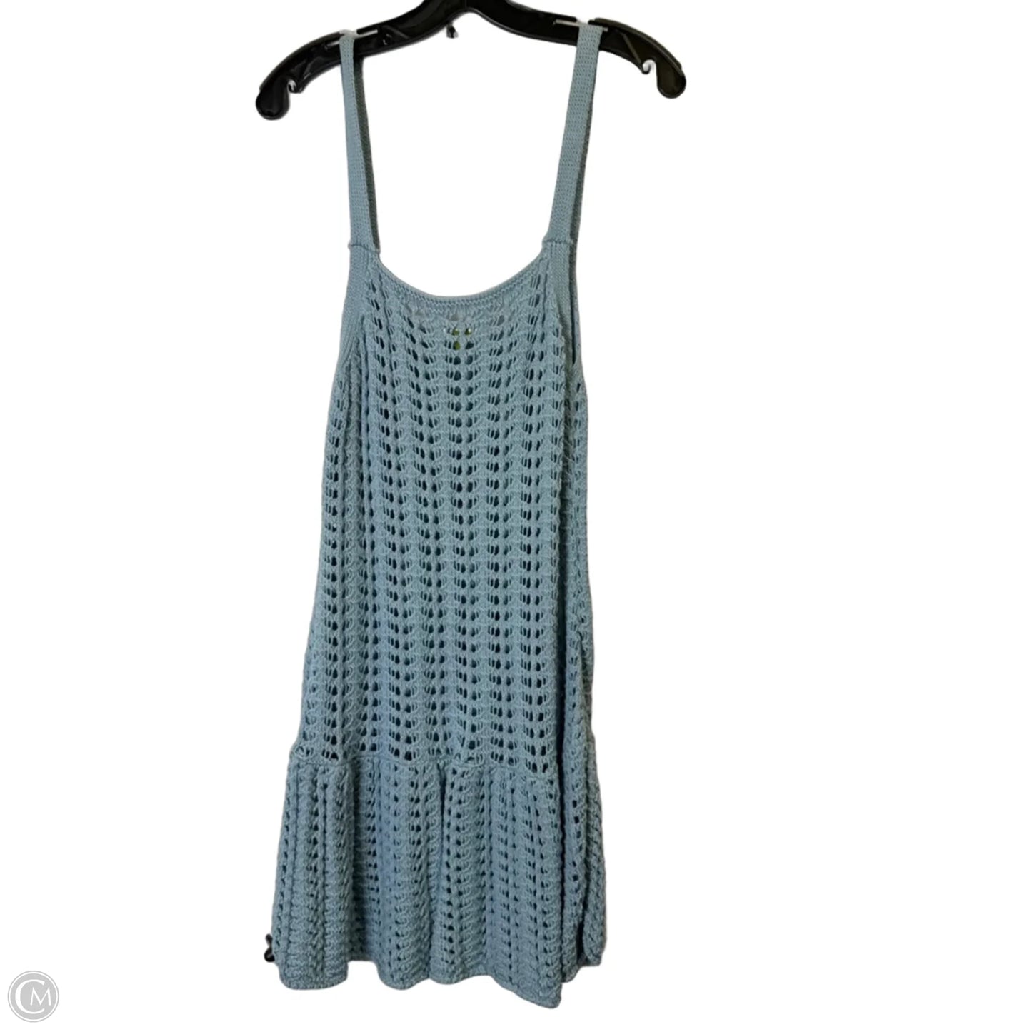 Swimwear Cover-up By Anthropologie In Blue, Size: L