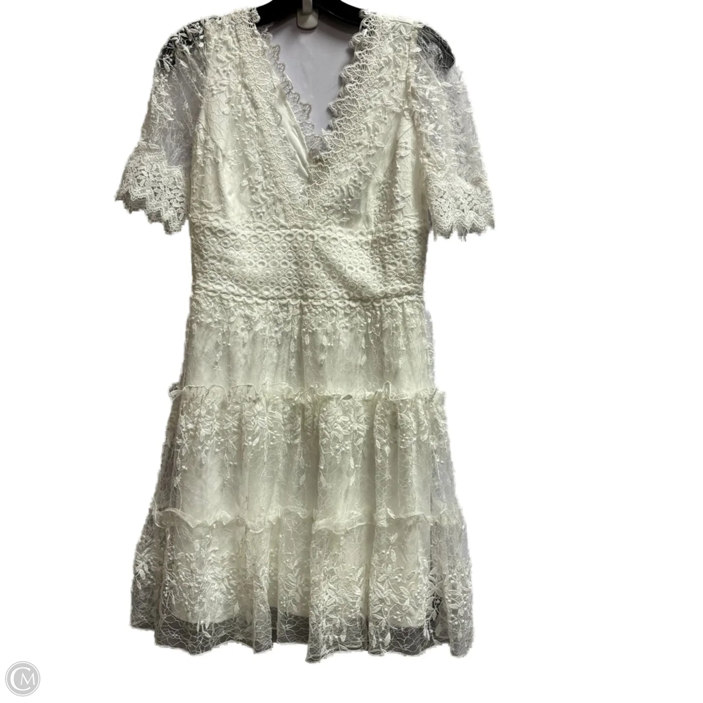 Dress Party Short By Clothes Mentor In White, Size: S