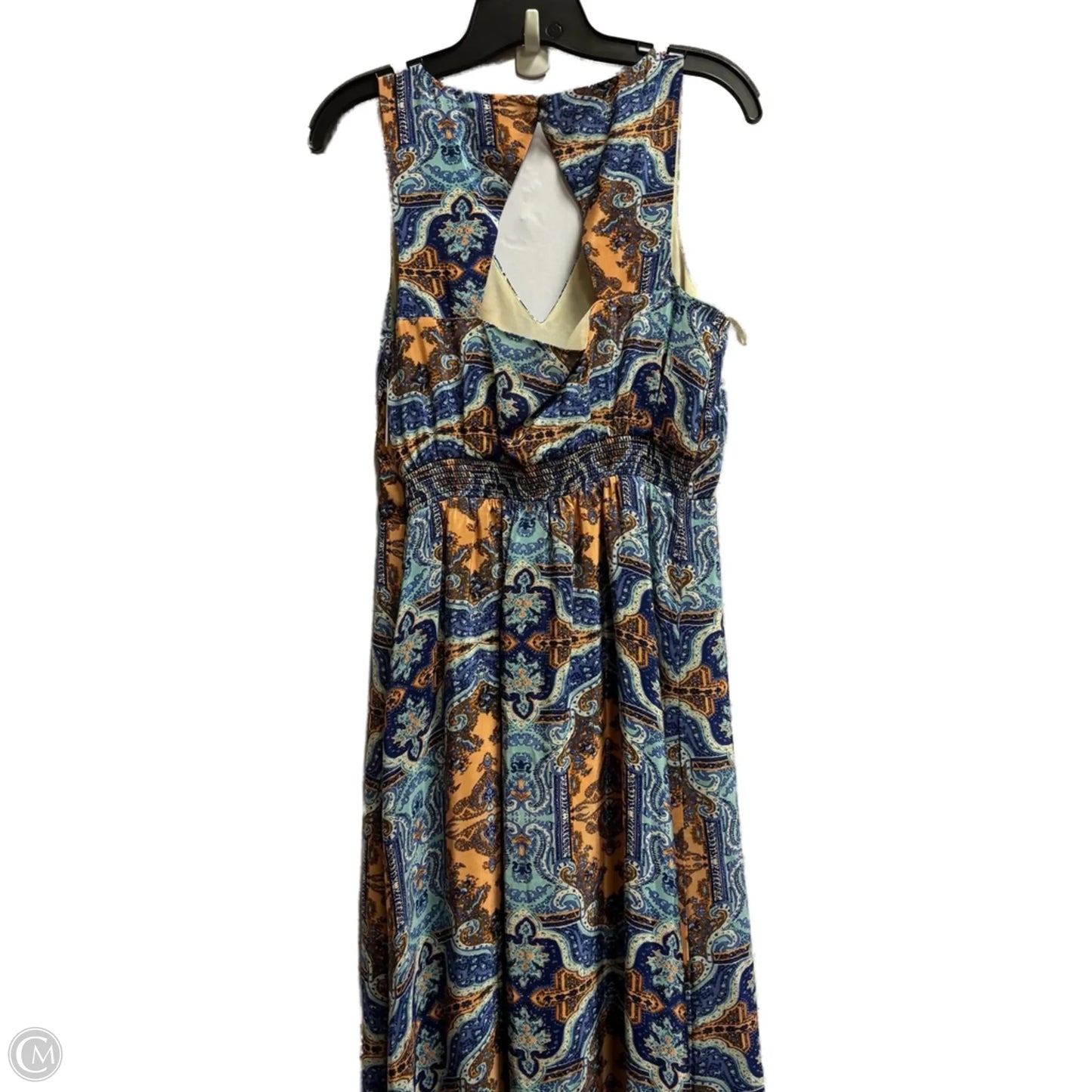 Dress Casual Maxi By Maeve In Blue, Size: M