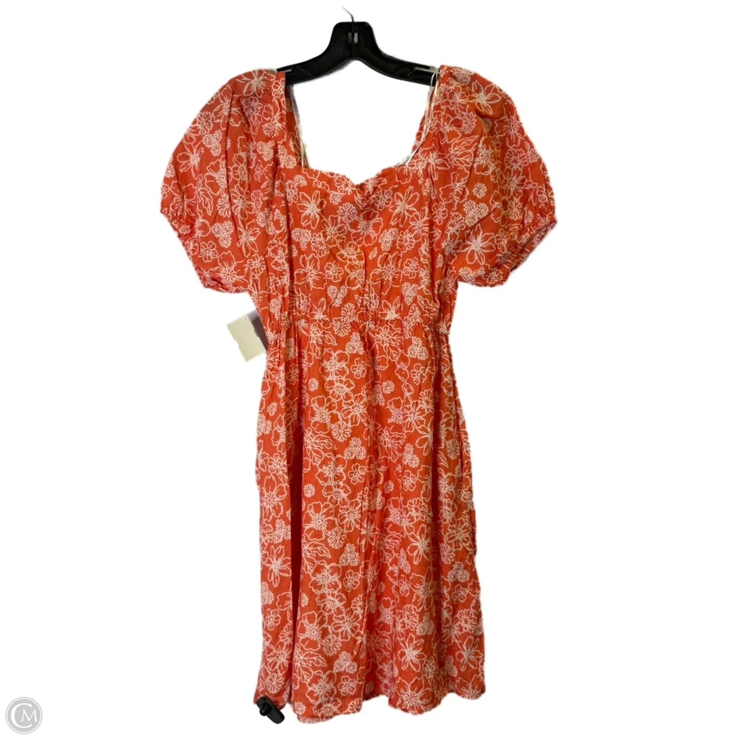 Dress Casual Short By Clothes Mentor In Orange, Size: S