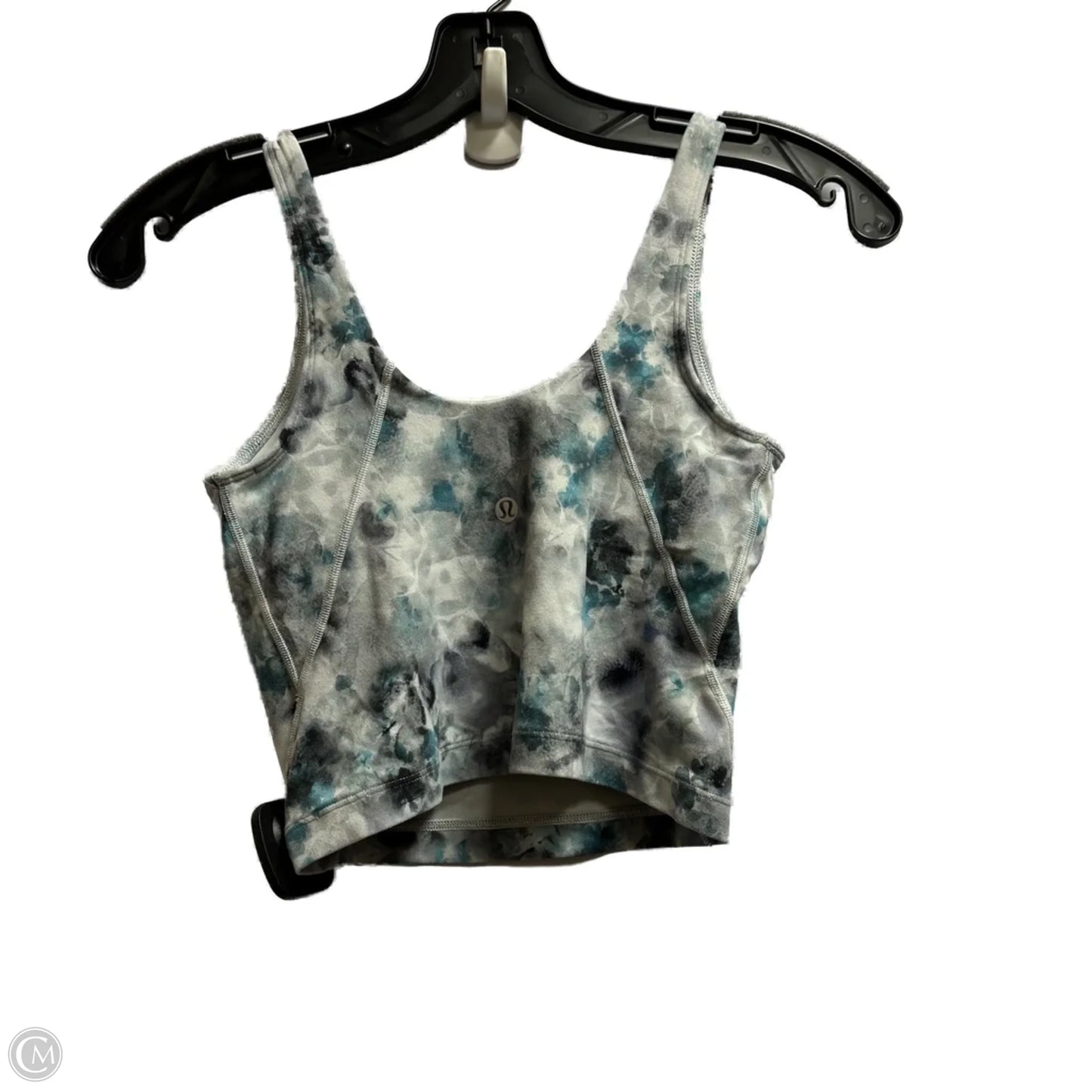 Athletic Tank Top By Lululemon In Grey, Size: S