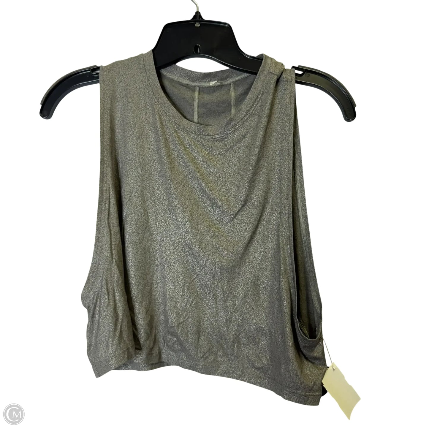Athletic Tank Top By Lululemon In Grey, Size: Xs
