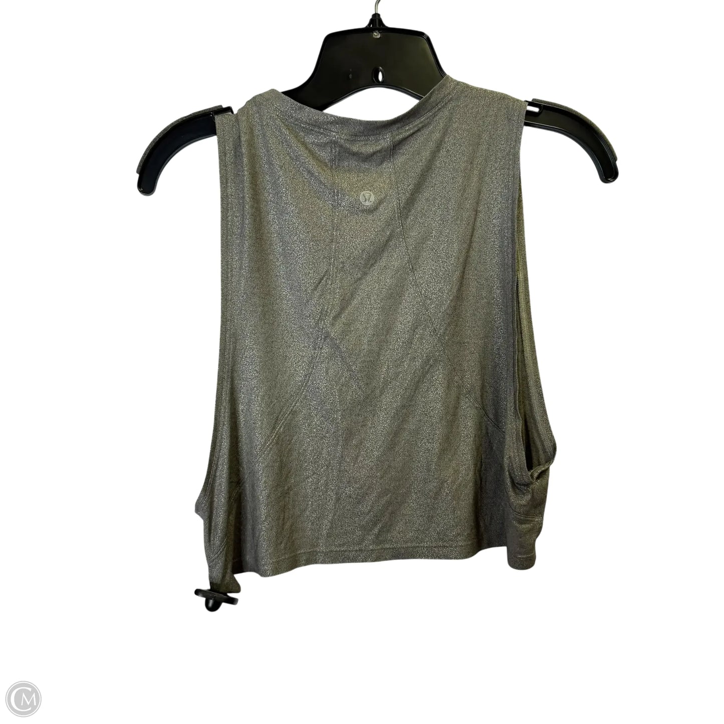 Athletic Tank Top By Lululemon In Grey, Size: Xs
