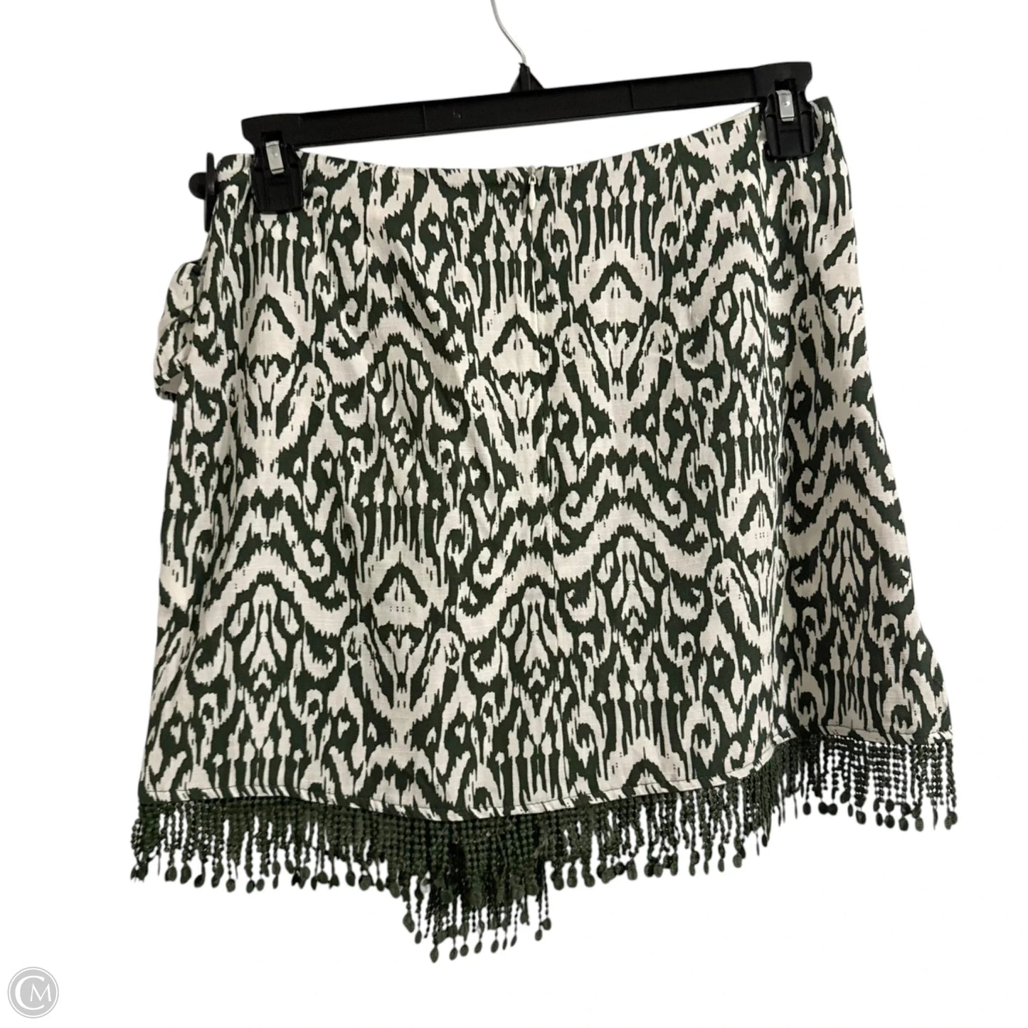 Skirt Mini & Short By Zara In Green, Size: L