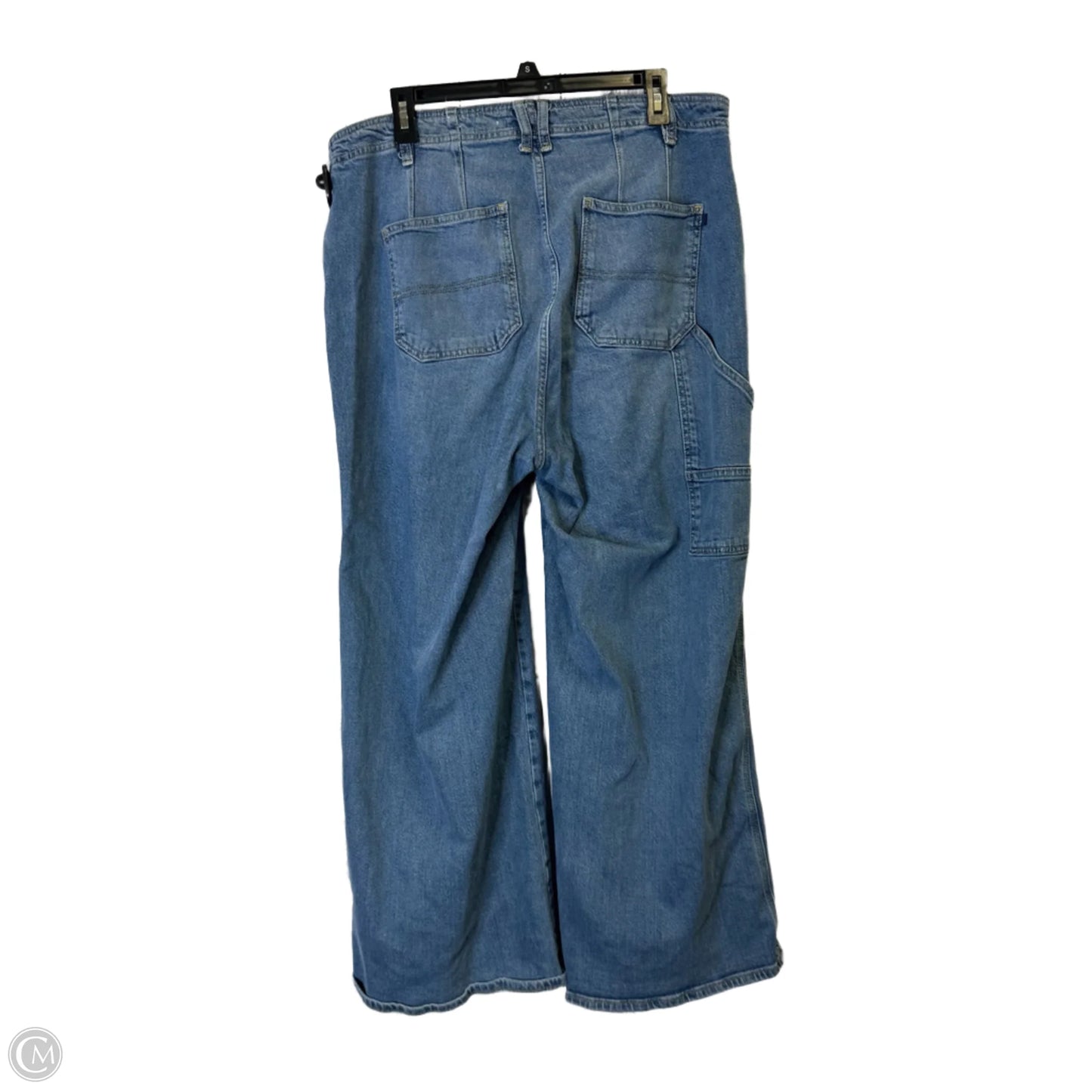 Jeans Wide Leg By Pilcro In Blue Denim, Size: 16