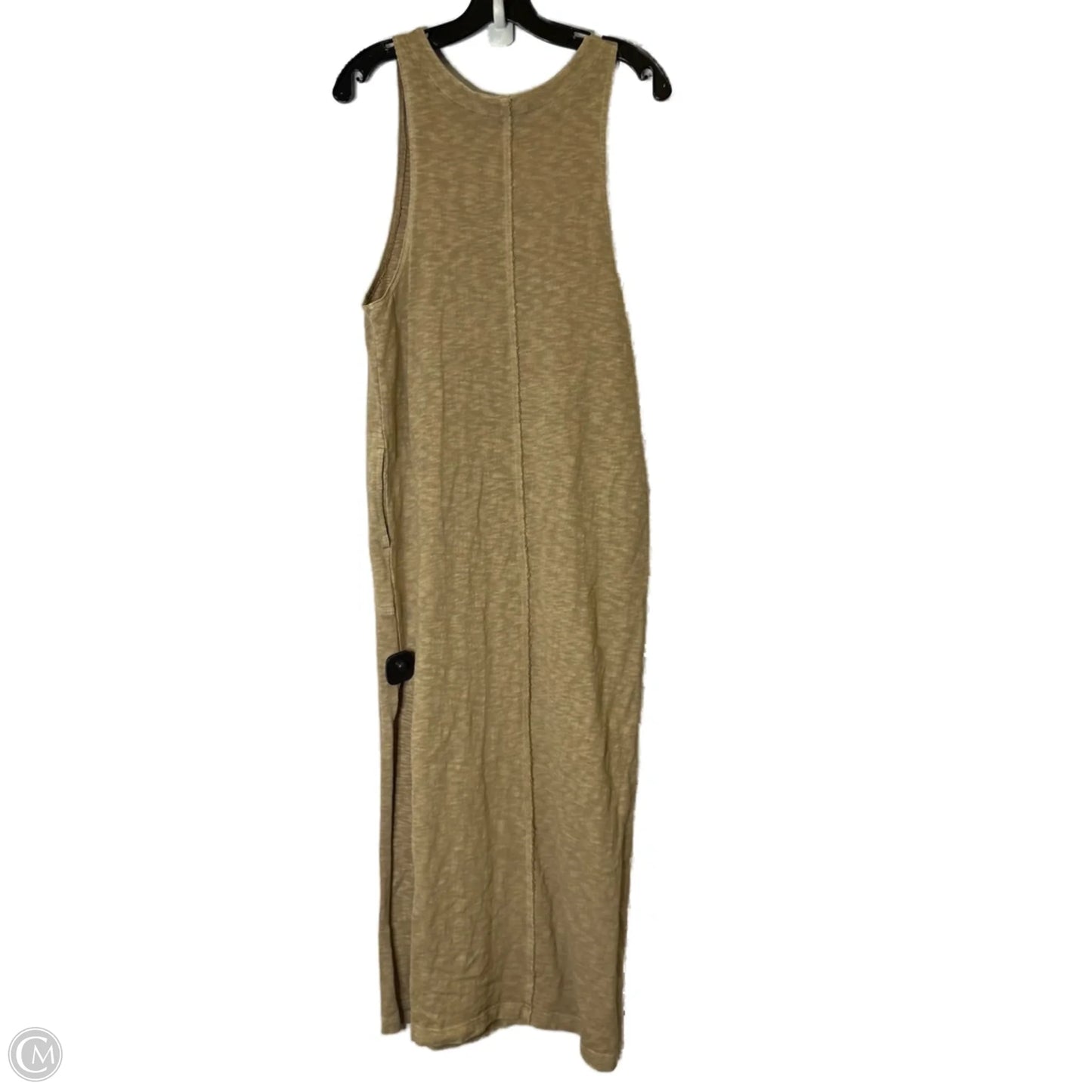 Dress Casual Maxi By Free People In Tan, Size: Xs
