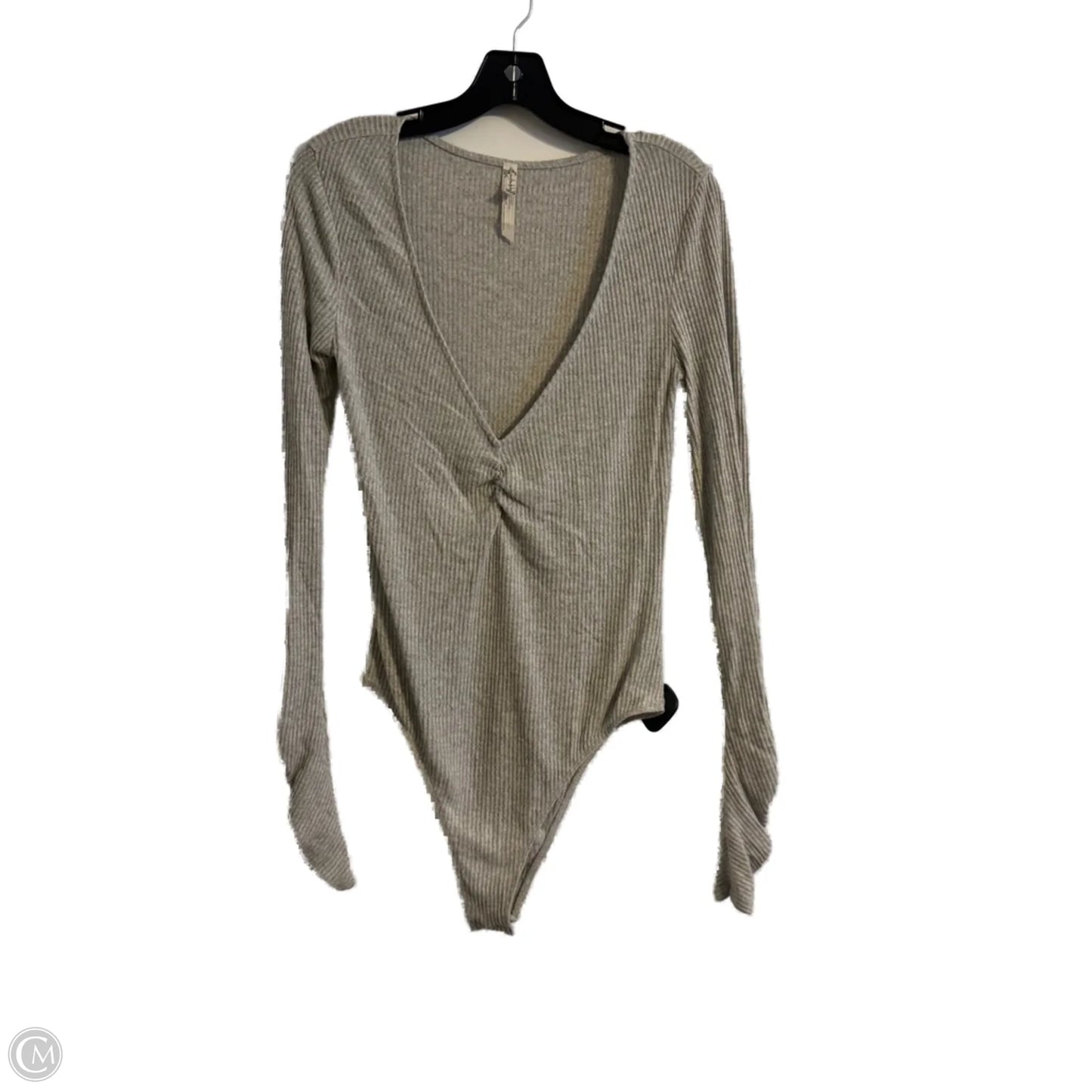 Bodysuit By Free People In Grey, Size: M