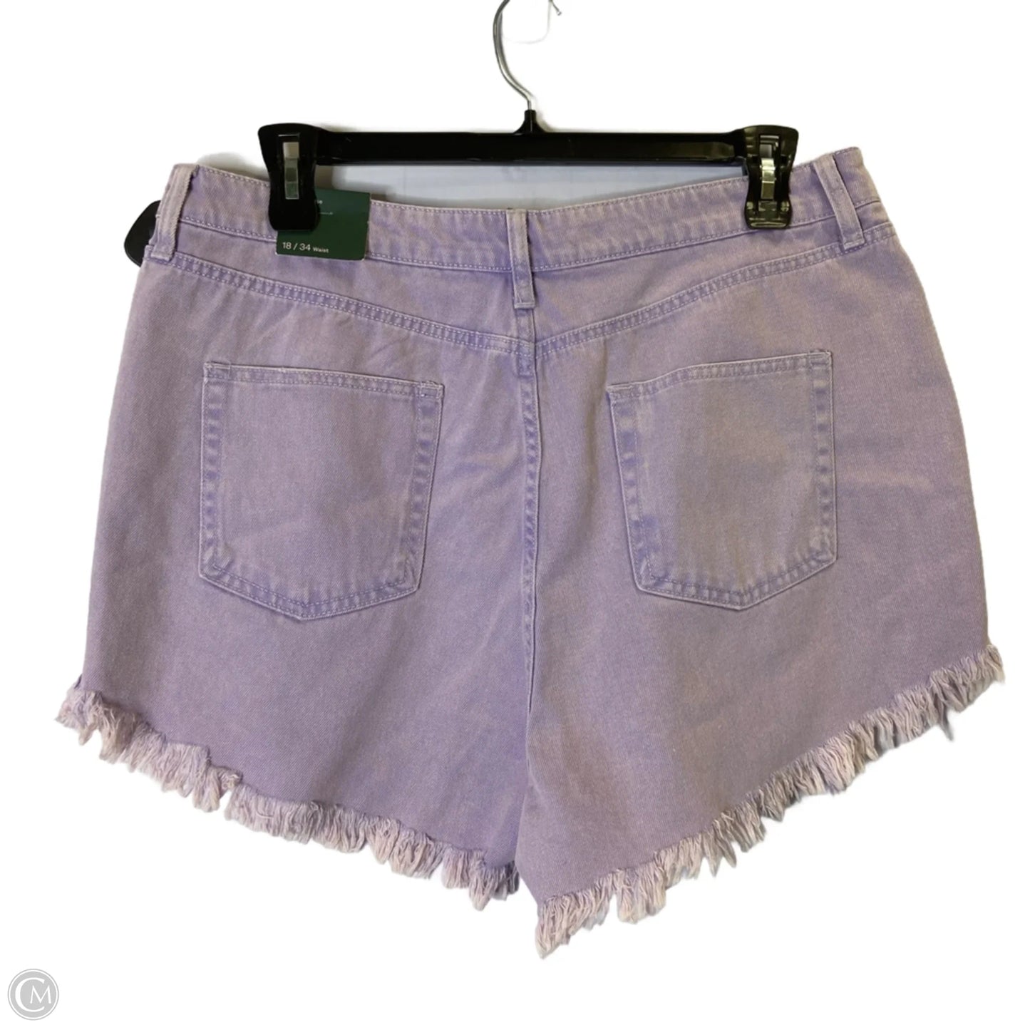 Shorts By Wild Fable In Purple Denim, Size: 18
