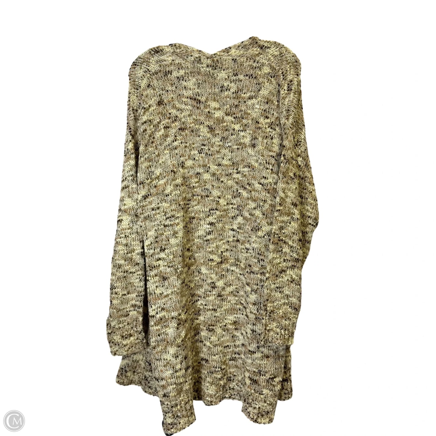 Sweater Cardigan By Clothes Mentor In Brown, Size: Xl