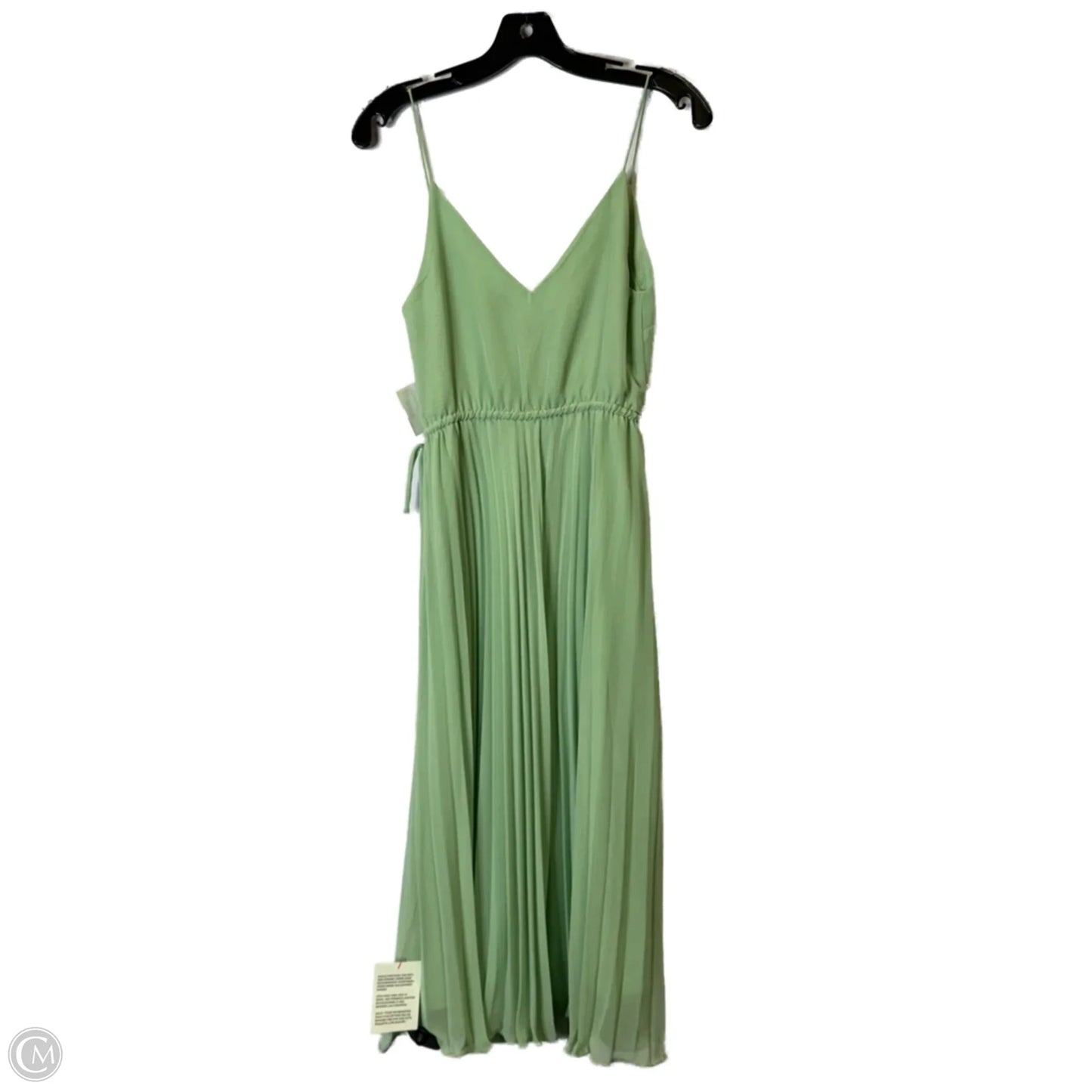 Dress Party Midi By Asos In Green, Size: 2