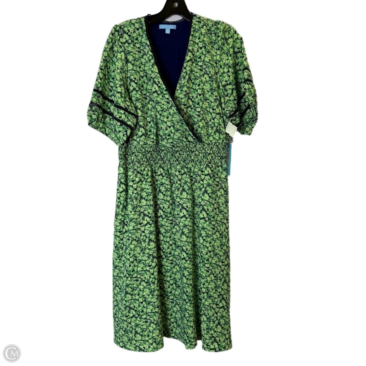 Dress Casual Midi By Draper James In Green, Size: L