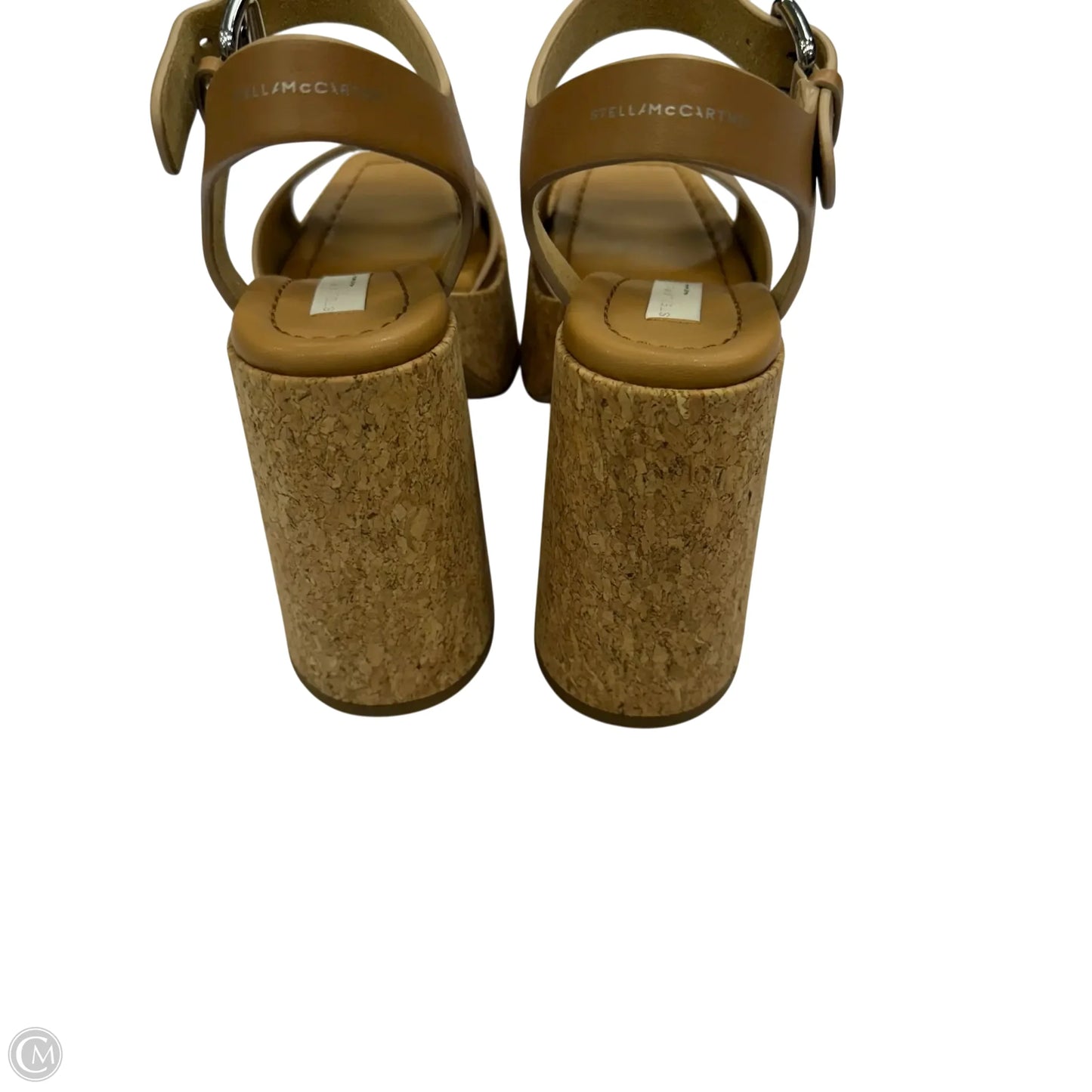 Sandals Luxury Designer By Stella Mccartney In Brown, Size: 10