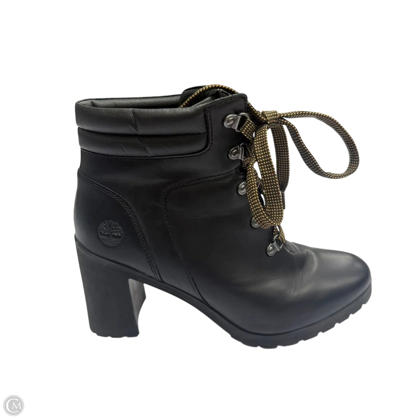 Boots Ankle Heels By Timberland In Black, Size: 8