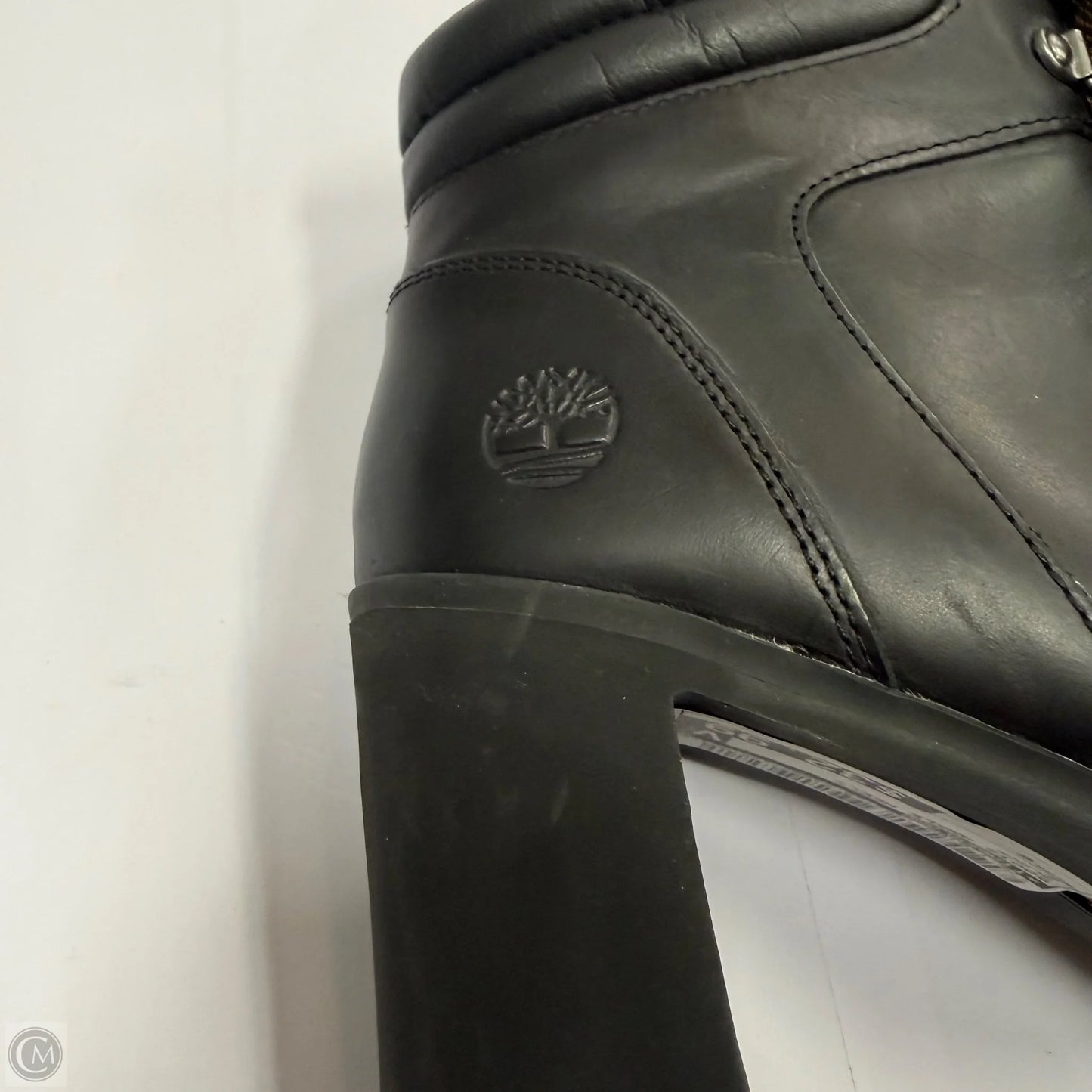 Boots Ankle Heels By Timberland In Black, Size: 8