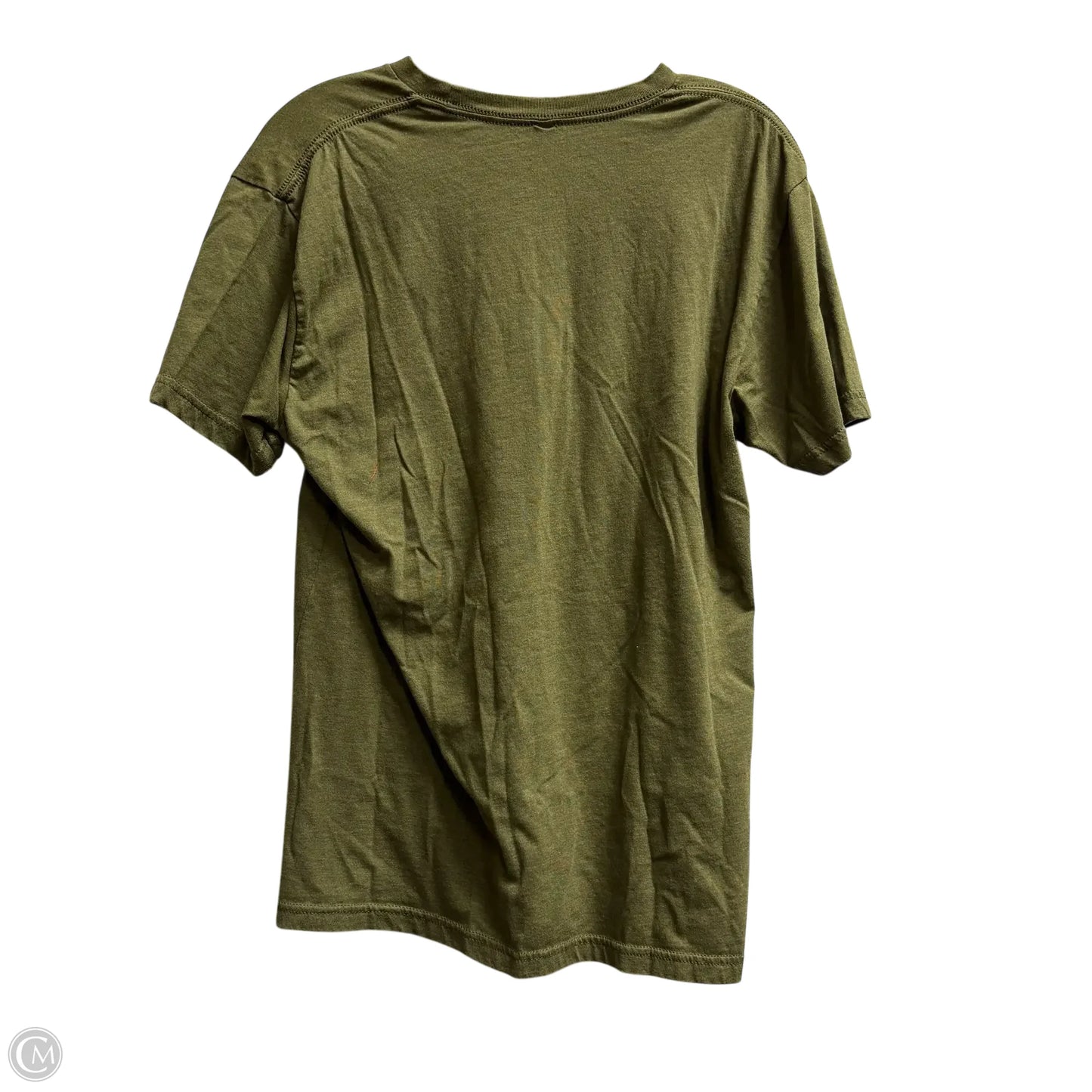 Top Short Sleeve By Next Level In Green, Size: M