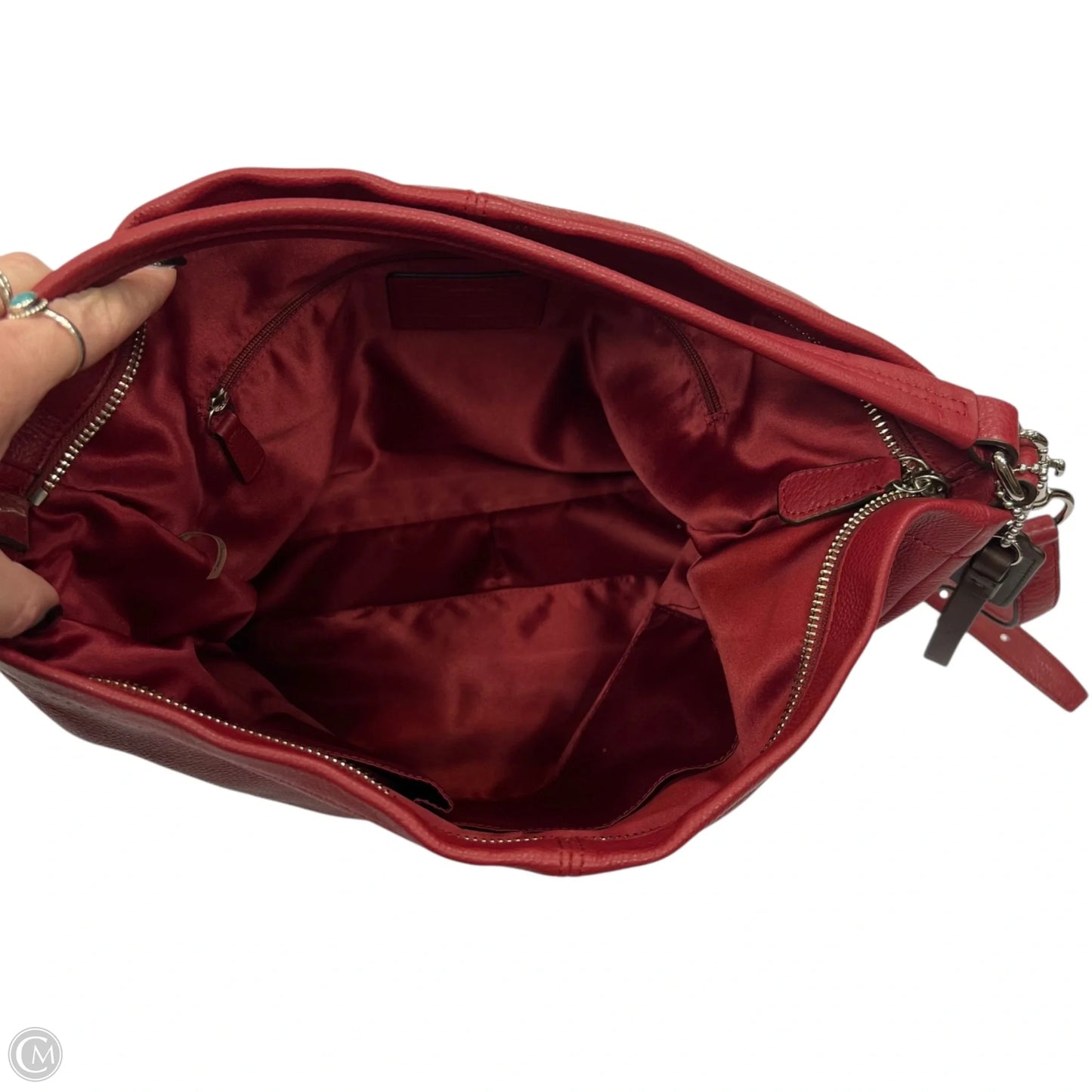 Handbag Designer By Coach, Size: Medium