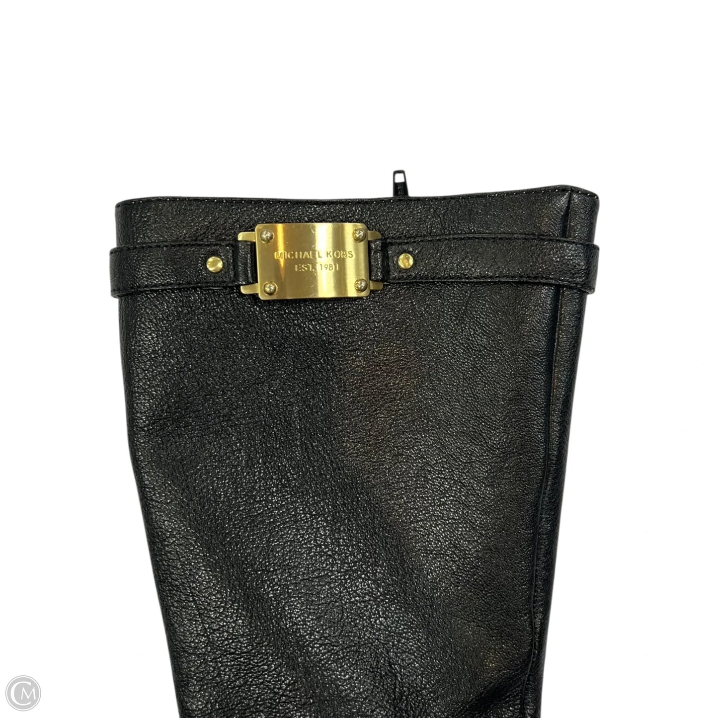 Boots Designer By Michael By Michael Kors In Black, Size: 7.5