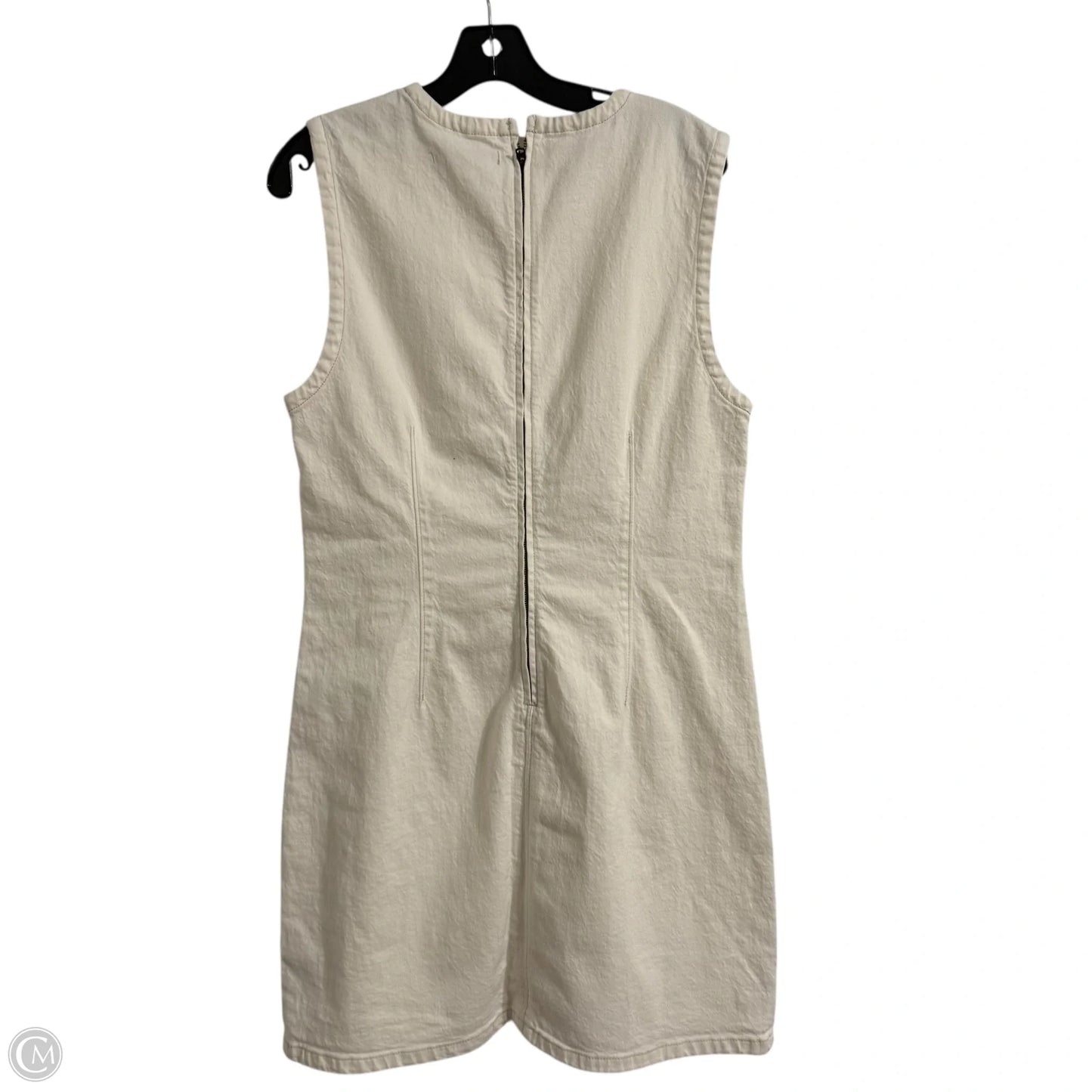 Dress Casual Short By Abercrombie And Fitch In Cream, Size: L