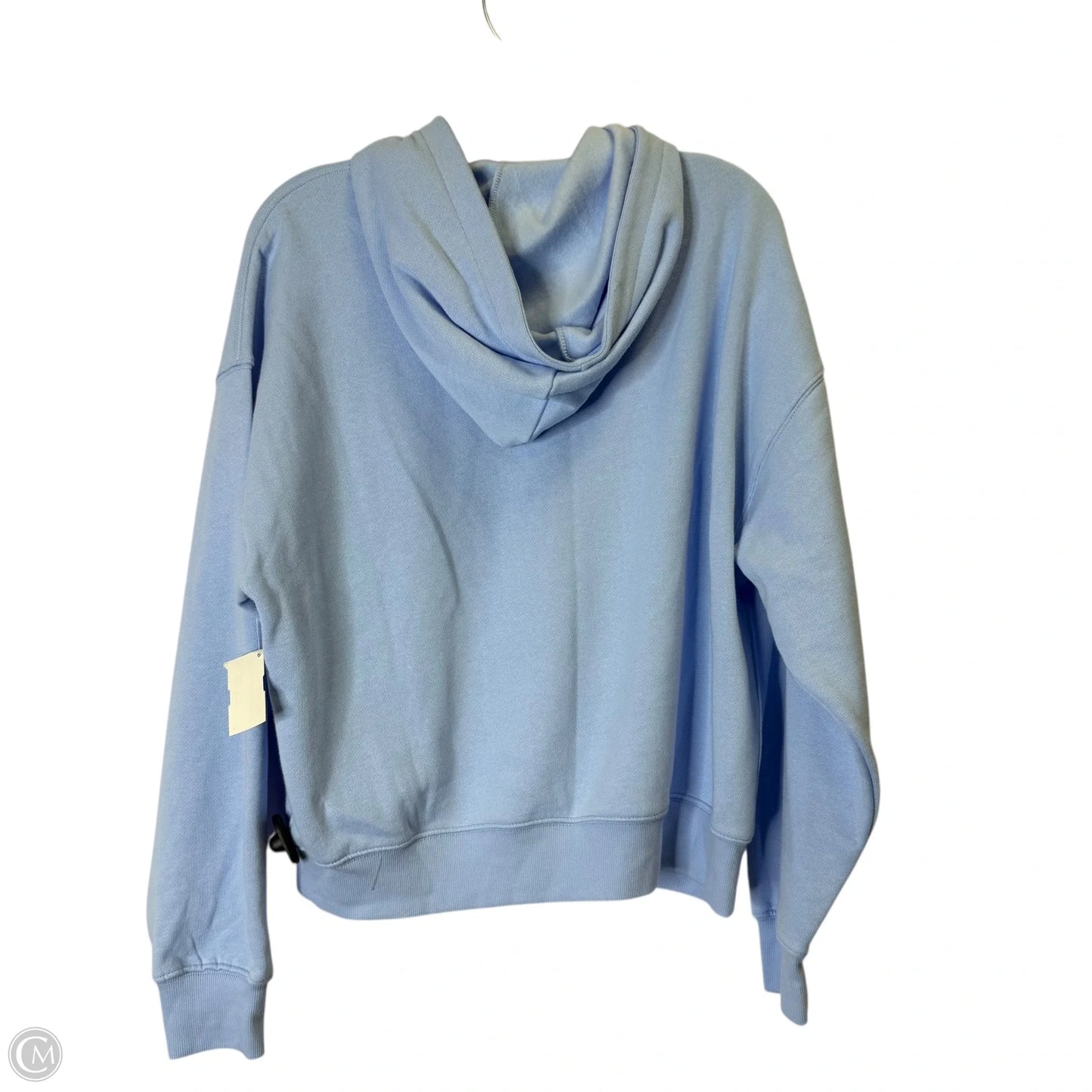 Sweatshirt Hoodie By Pink In Blue, Size: S