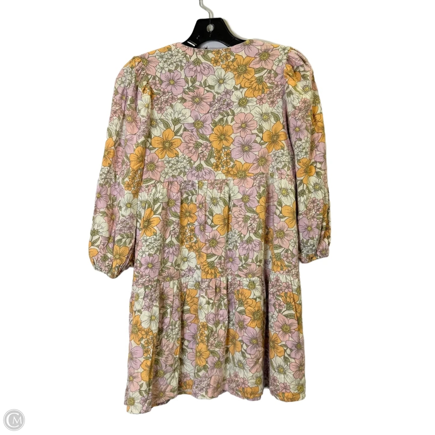 Dress Casual Short By Minkpink In Floral Print, Size: Xs