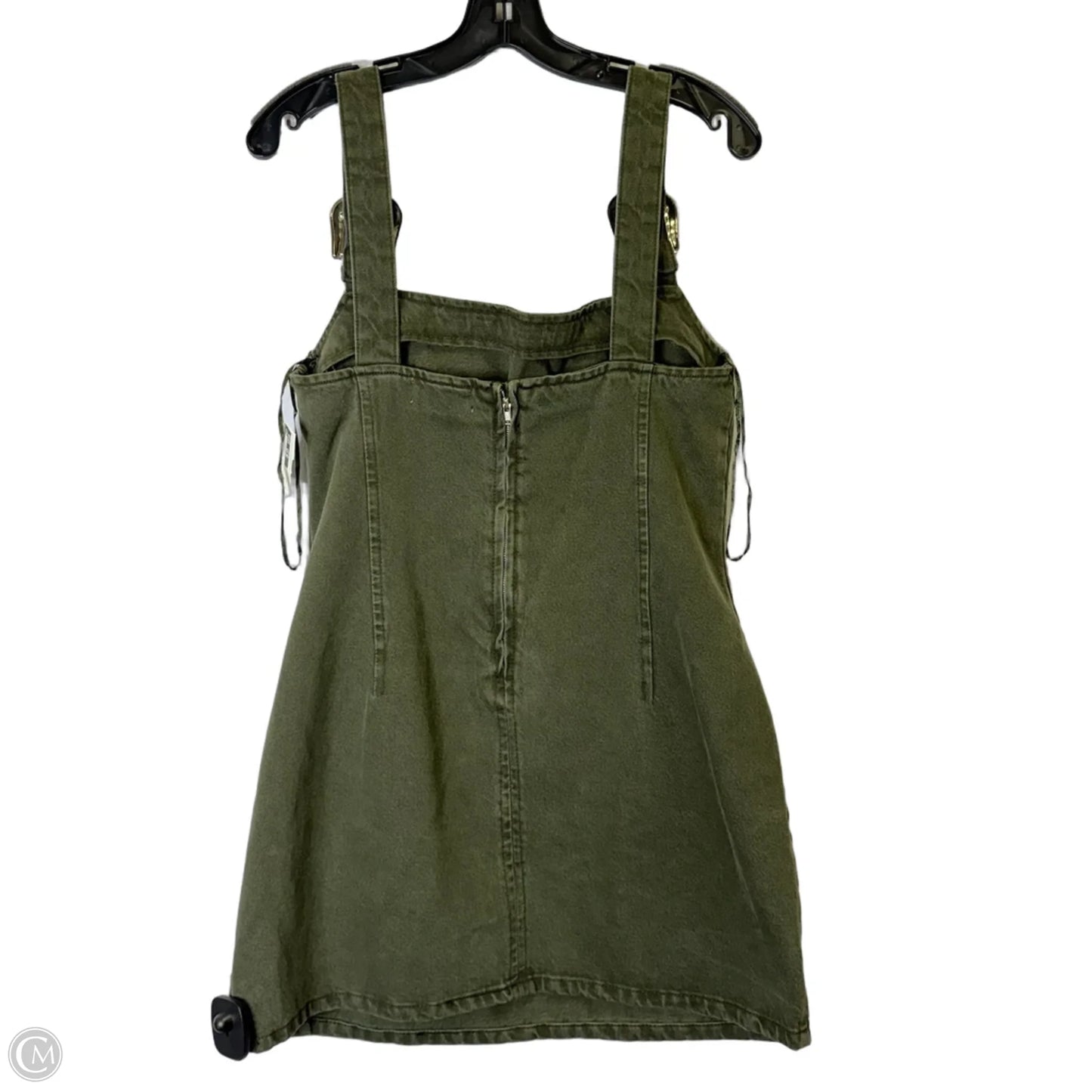Dress Casual Short By Zara In Green, Size: L