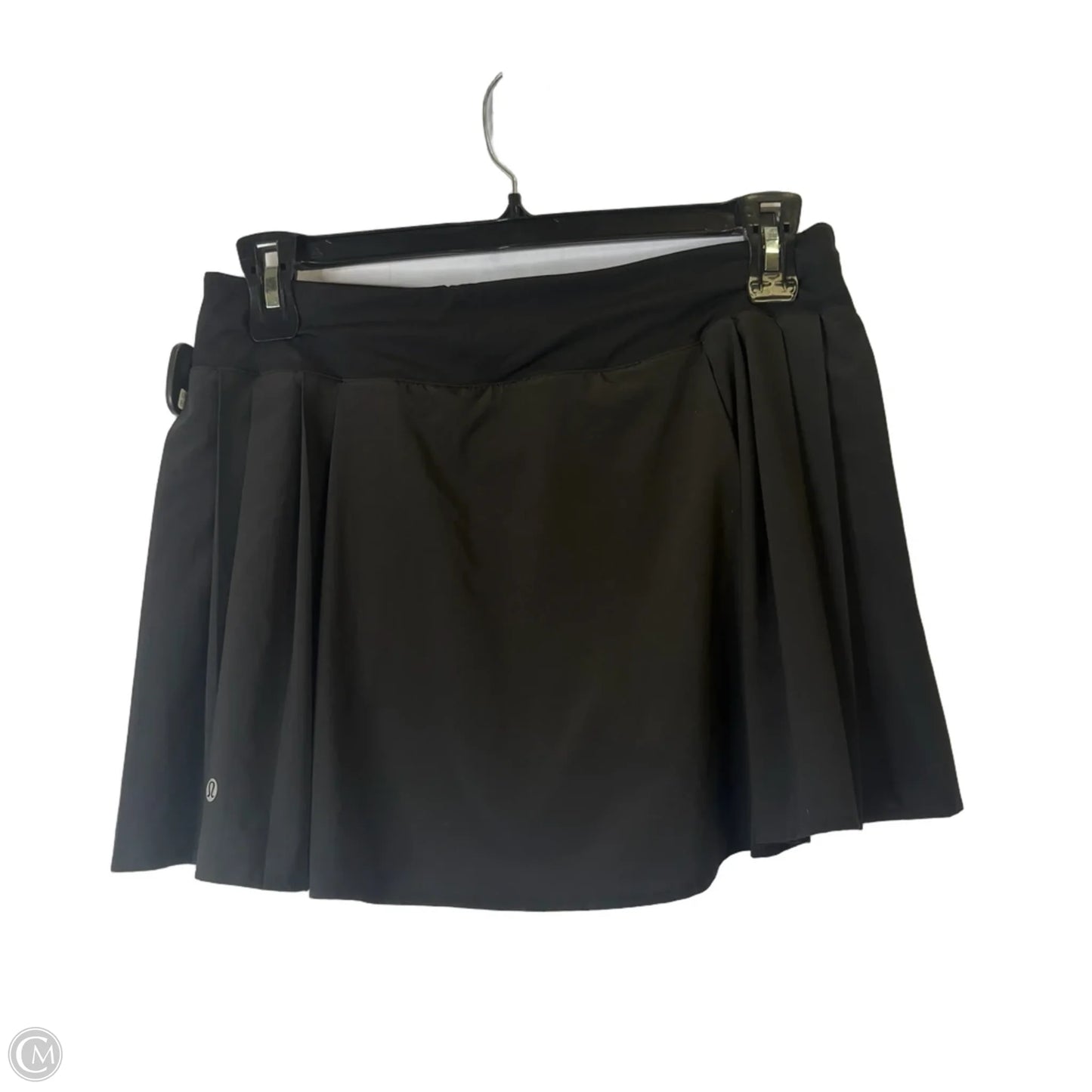 Athletic Skort By Lululemon In Black, Size: 10