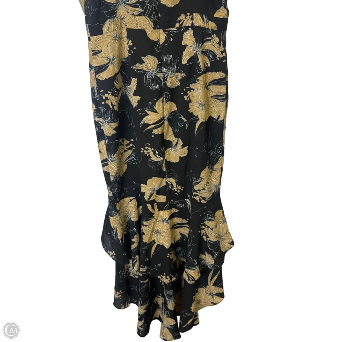 Dress Casual Maxi By Lulus In Black & Brown, Size: L