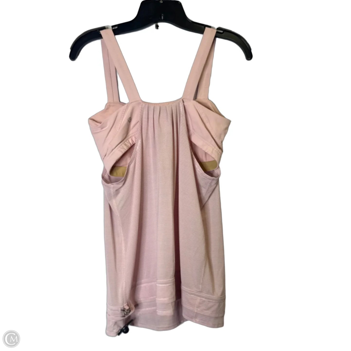 Athletic Tank Top By Lululemon In Pink, Size: M