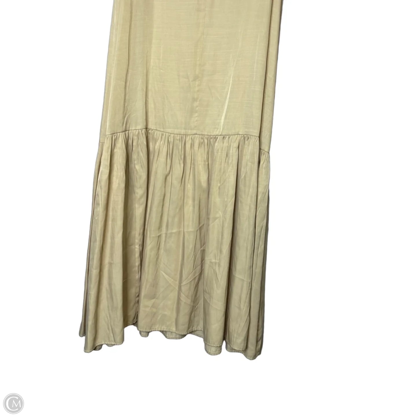 Dress Casual Maxi By H&m In Tan, Size: M