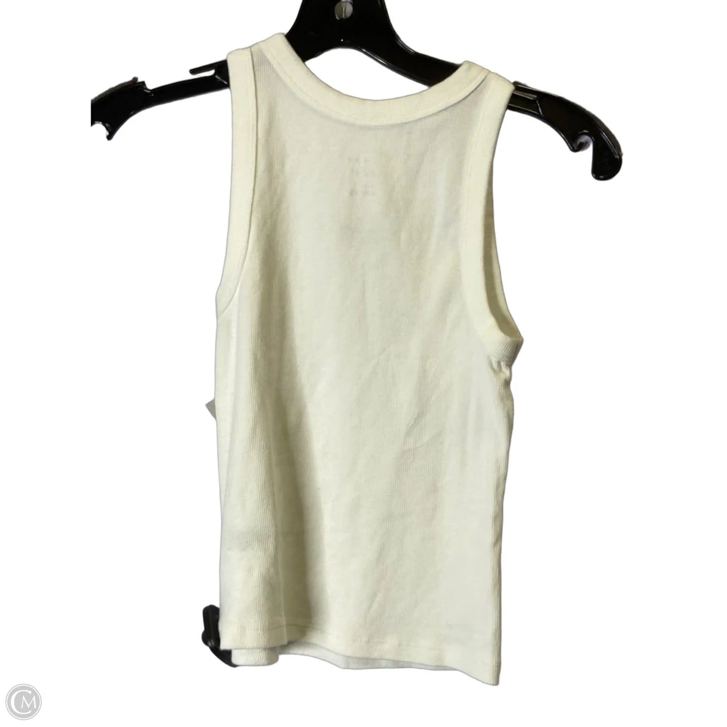 Top Sleeveless Basic By A New Day In White, Size: S