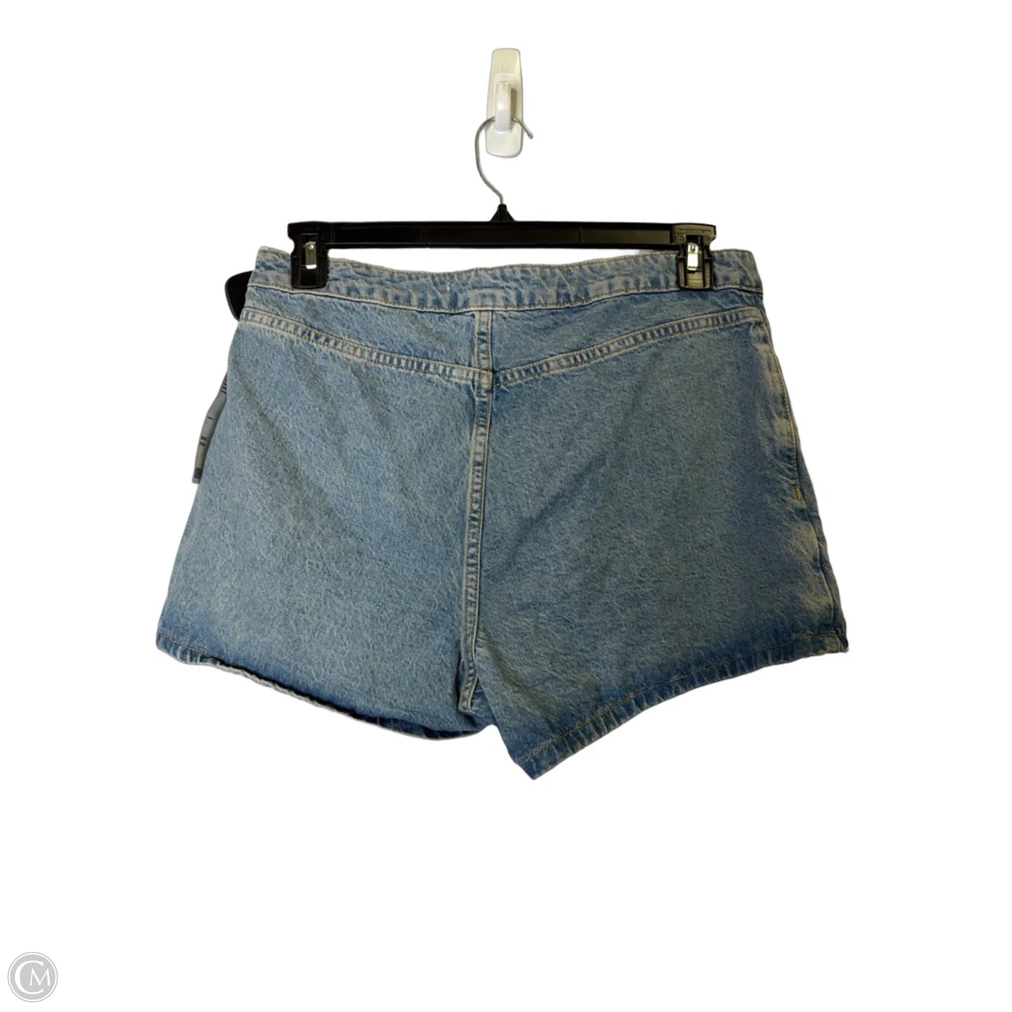 Skort By Urban Outfitters In Blue Denim, Size: L