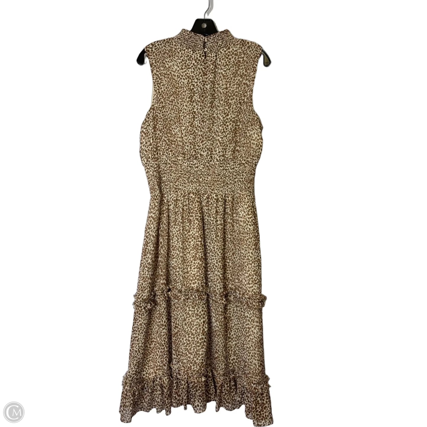 Dress Casual Midi By 1.state In Brown, Size: L
