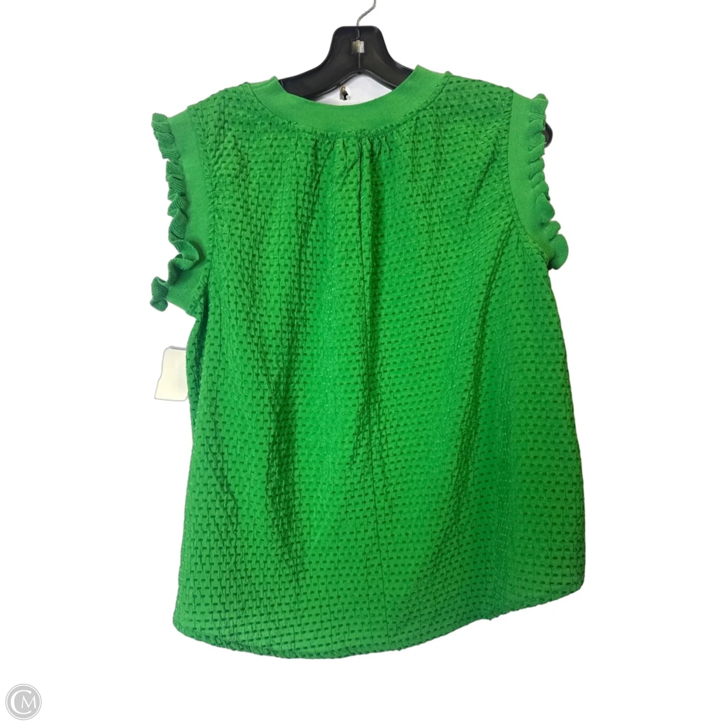 Top Short Sleeve By Voy In Green, Size: M