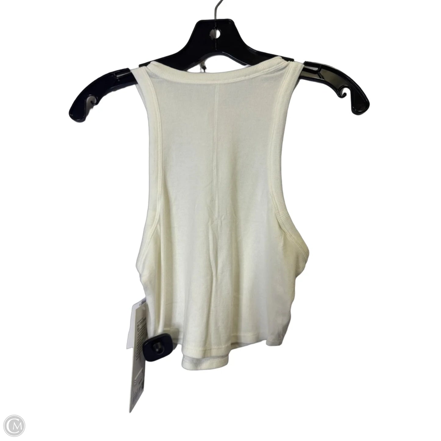 Athletic Tank Top By Lululemon In White, Size: 6