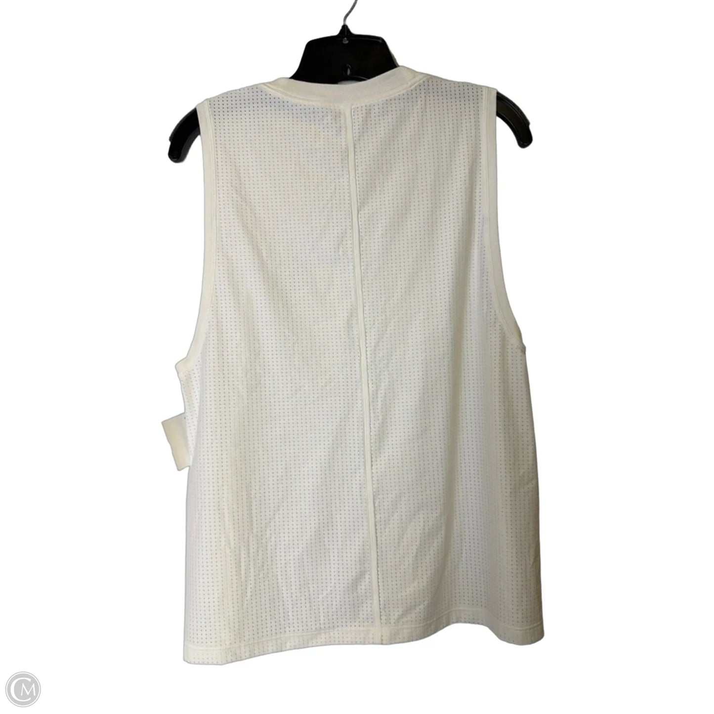 Athletic Tank Top By Lululemon In White, Size: 6