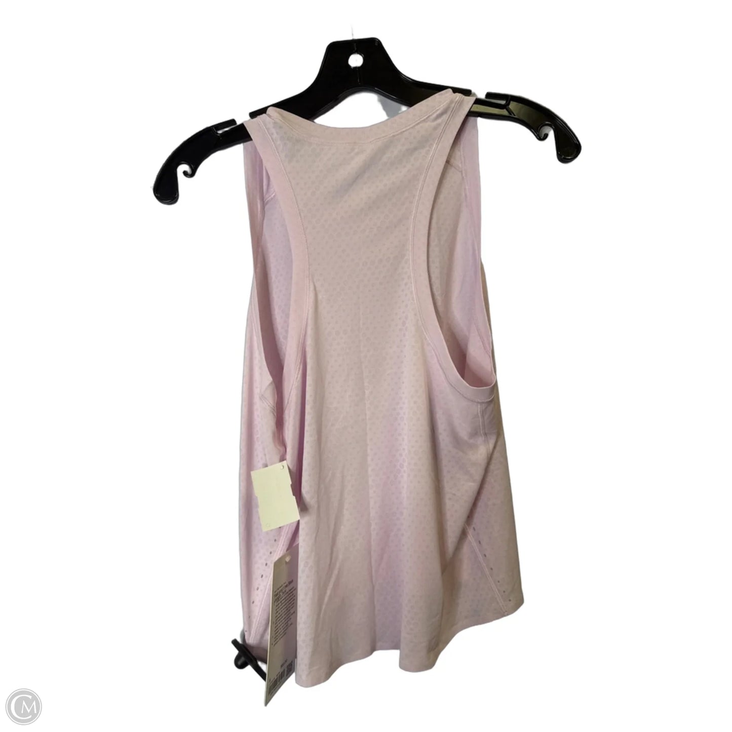 Athletic Tank Top By Lululemon In Pink, Size: 6