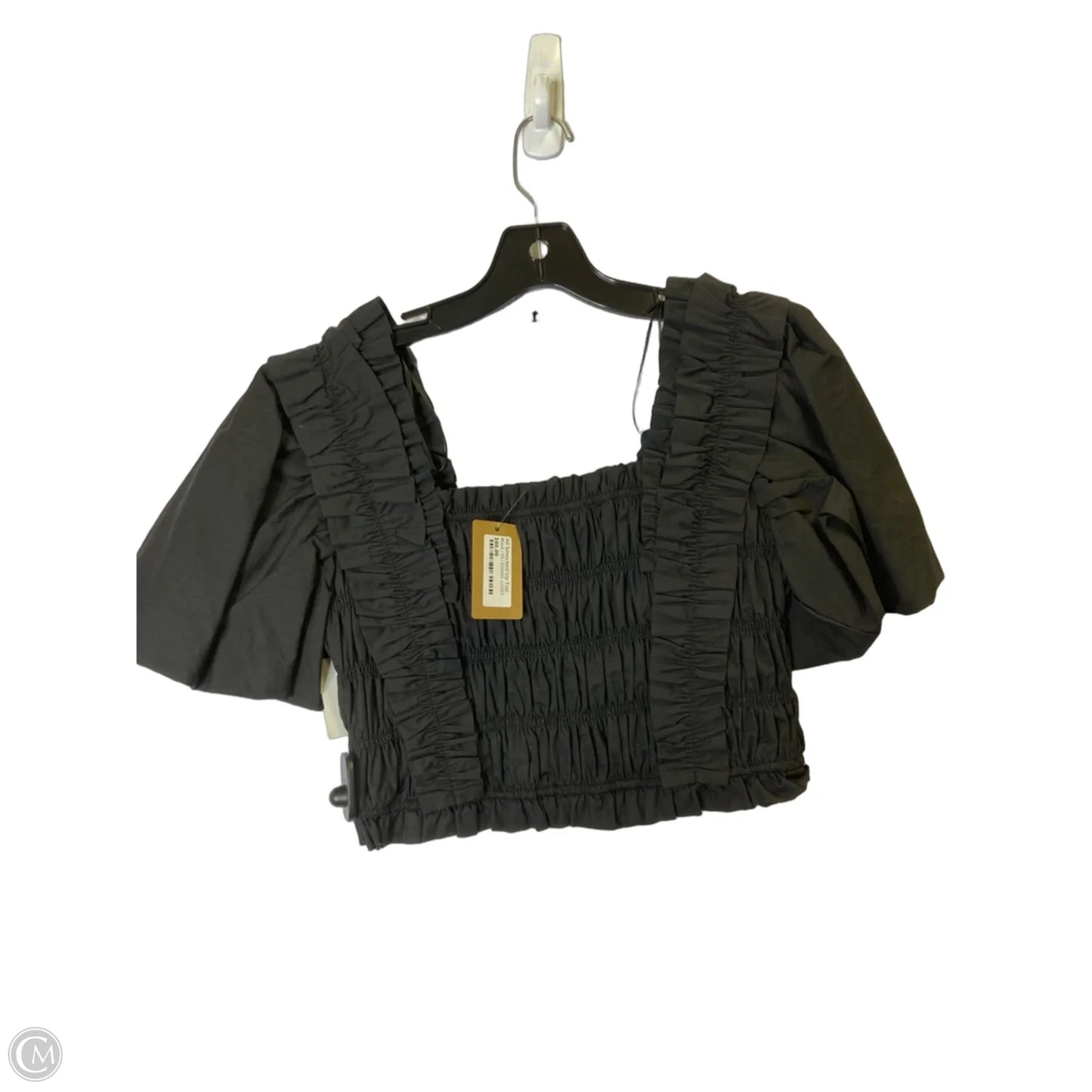 Top Short Sleeve By Endless Rose In Black, Size: Xs