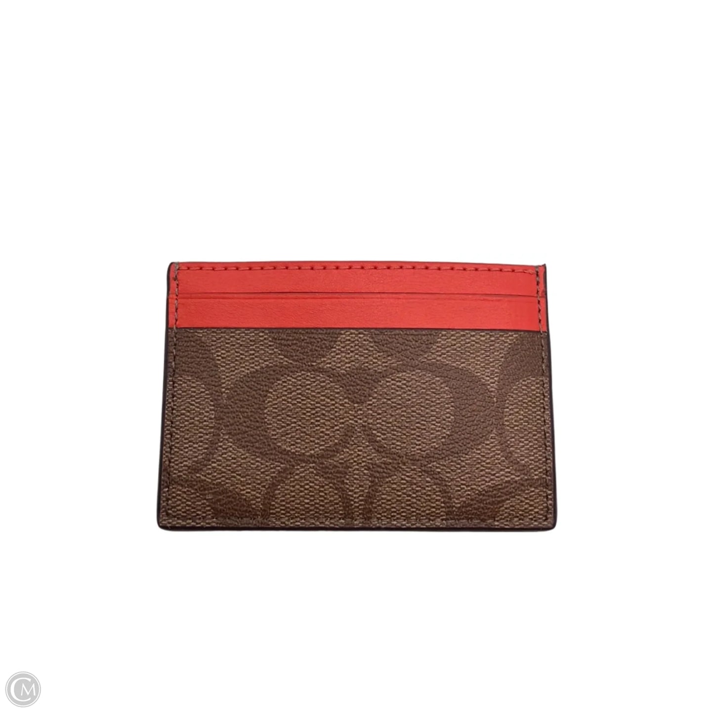 Id/card Holder Designer By Coach, Size: Small