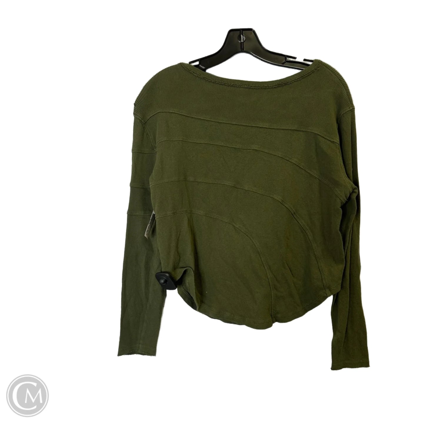 Top Long Sleeve By Free People In Green, Size: Xs