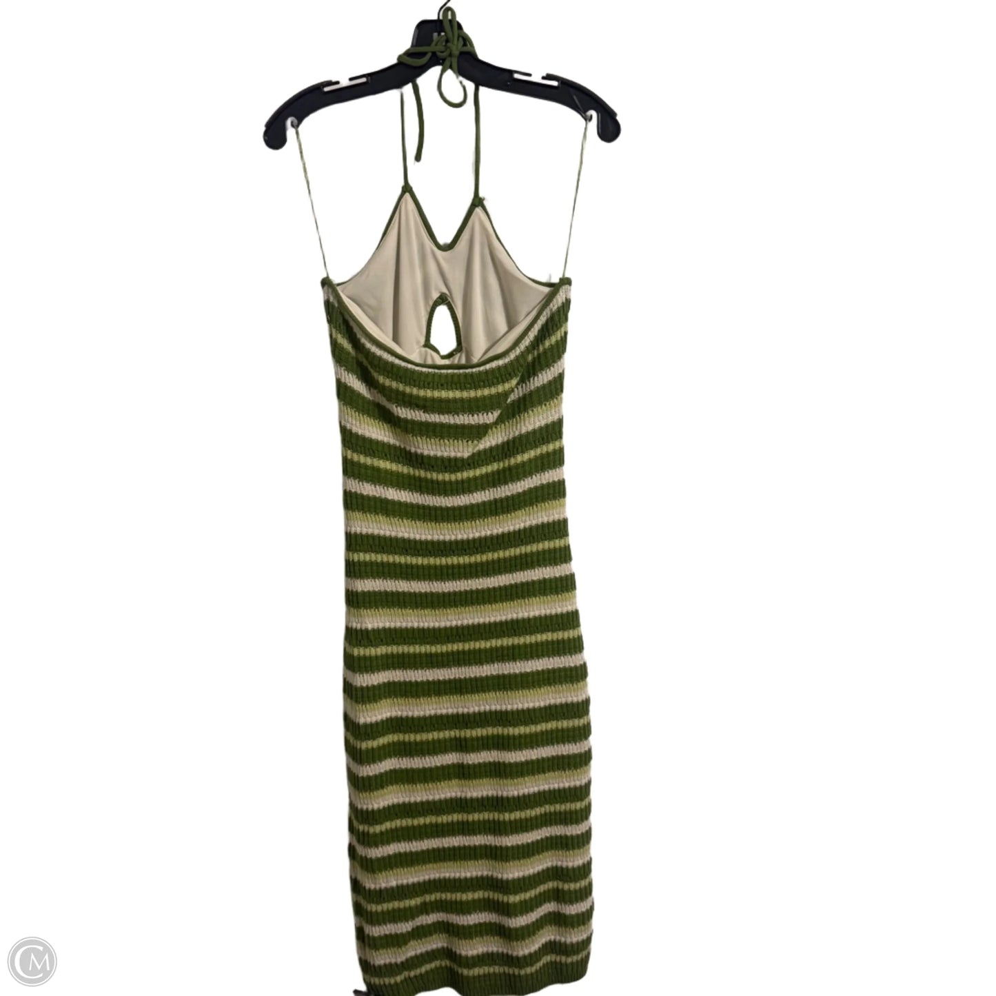 Dress Casual Midi By Clothes Mentor In Green, Size: M