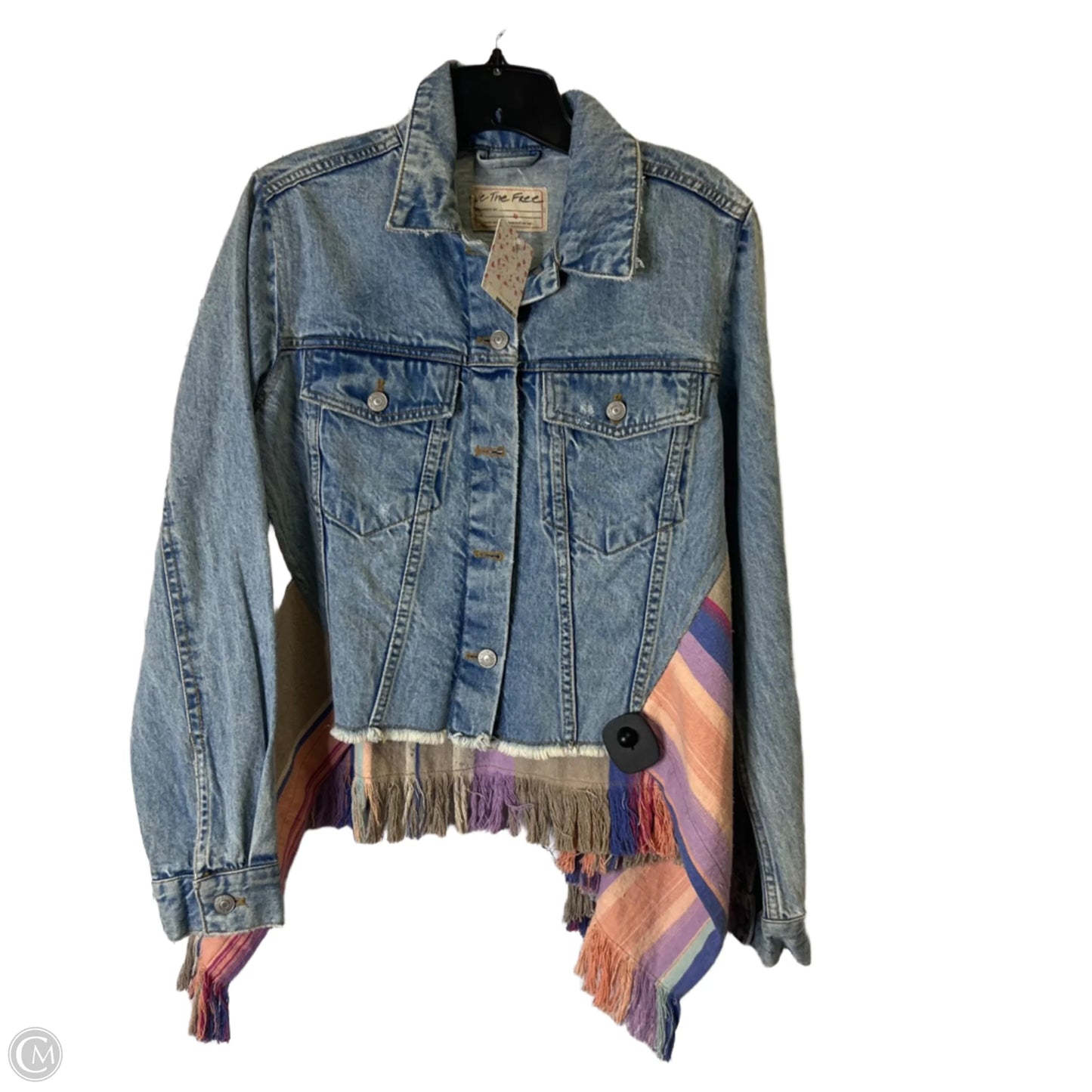 Jacket Denim By We The Free In Blue Denim, Size: Xs