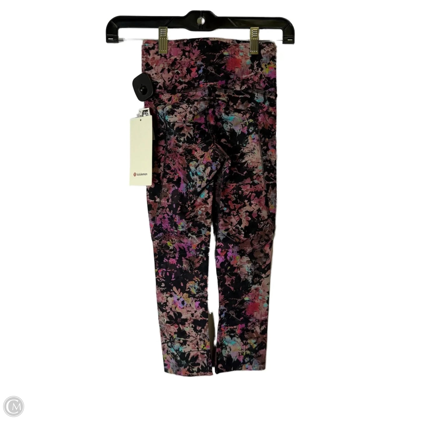 Athletic Capris By Lululemon In Multi-colored, Size: 0