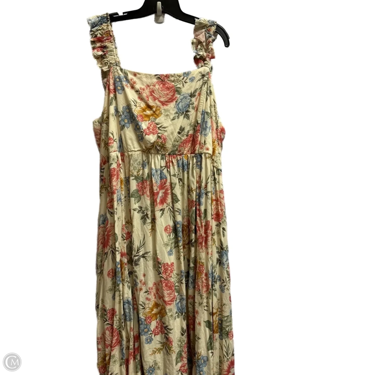 Dress Casual Midi By Torrid In Cream, Size: 4