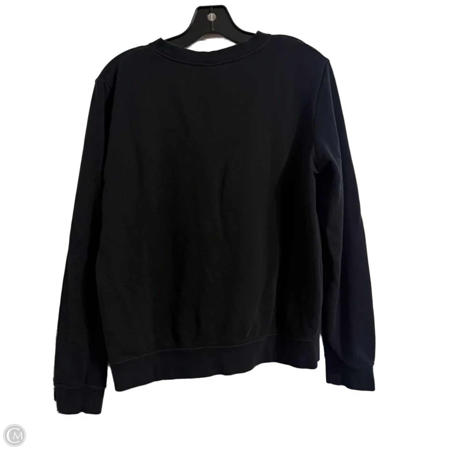 Sweatshirt Crewneck By Nike Apparel In Black, Size: S