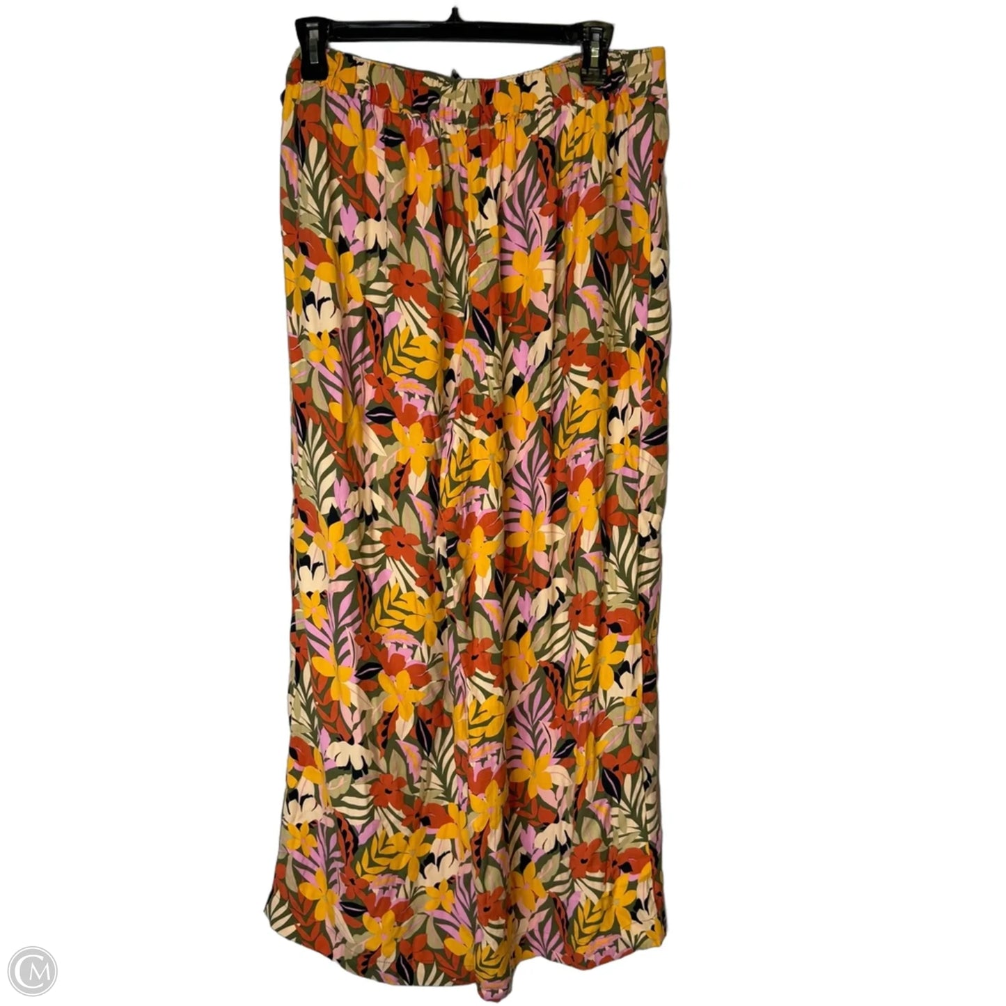 Pants Cargo & Utility By Loft In Floral Print, Size: L