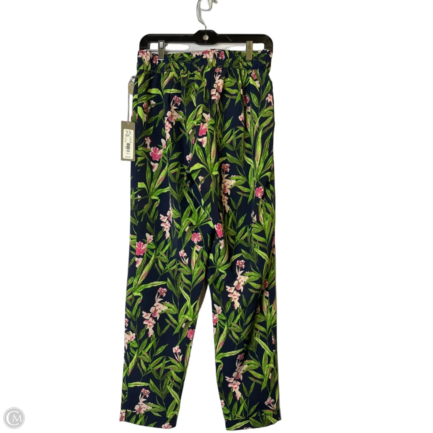 Pants Dress By Eva Mendes In Blue & Green, Size: S