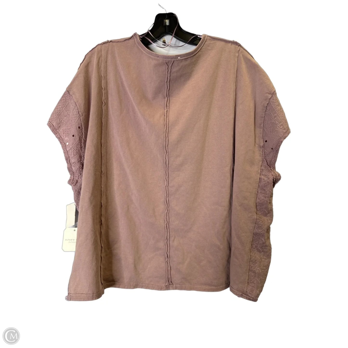 Top Short Sleeve By Altard State In Purple, Size: Xxs